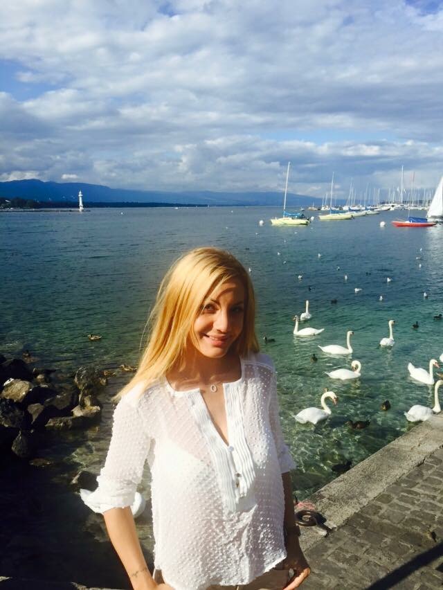 Alice Romain, visiting Geneva!